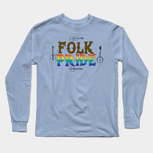 Folk Pride Flag Long Sleeve T-Shirt